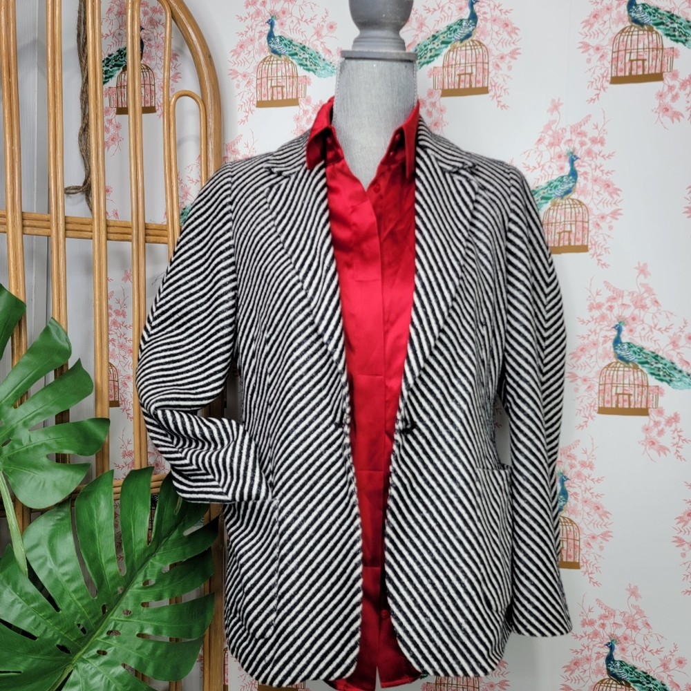 Vestimenta Spa Armani Italian Blazer Wool Women's Medium